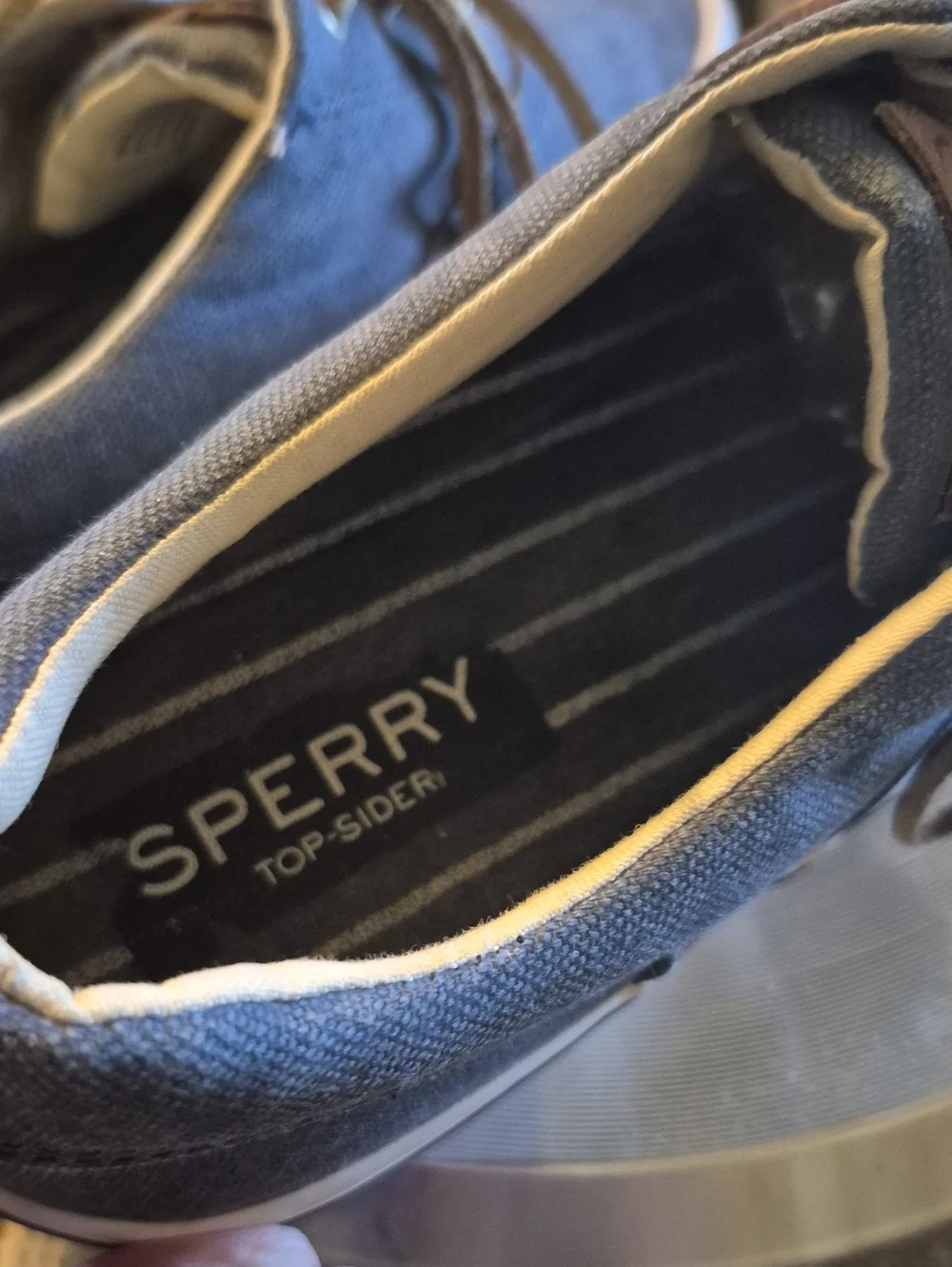 Men's Sperry Top-Sider Striper II CVO Sneaker,  8.5. Like New. (#)